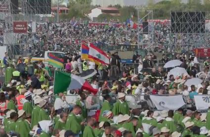 Unos 1.500 extremeños participan en el Jubileo de los Jóvenes en Roma 