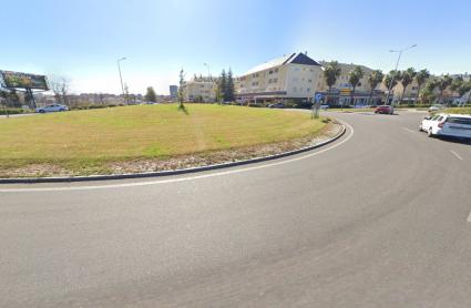 Glorieta en la Avenida de Elvas