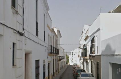 Calle Flores, de Olivenza
