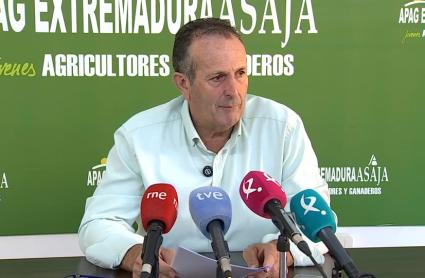 Juan Metidieri, presidente de Apag Extremadura Asaja