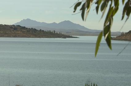 Embalse de Alange, en la provincia de Badajoz