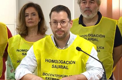 Los sindicatos de la enseñanza anuncian huelga en Extremadura el 7 de octubre por la homologación salarial