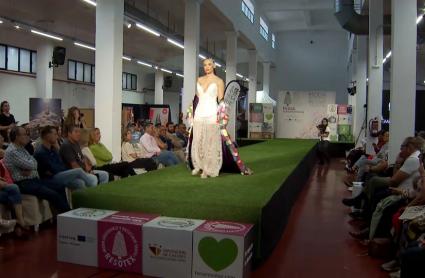 Pasarela de moda hispano-lusa durante Resotex, en Plasencia