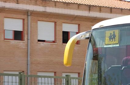 Rutas escolares en Extremadura - Imagen de archivo