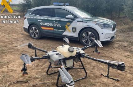 Dron interceptado cerca del aeropuerto