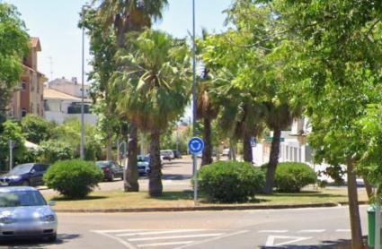 Rotonda del Parque de las Cañadas y la Avenida de las Vaguadas