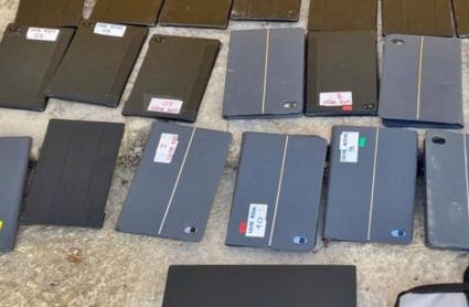 Tablets recuperadas en Hornachos