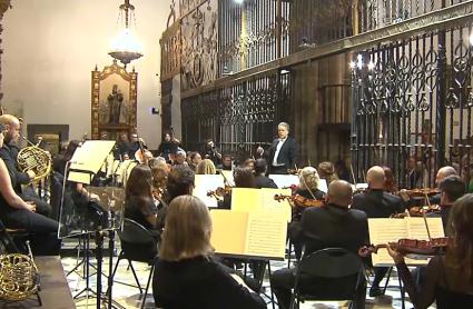 La Orquesta de Extremadura, en Guadalupe durante el 25 aniversario