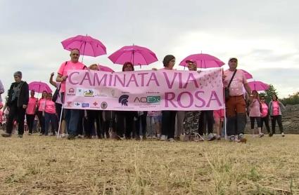 Marcha rosa en Mérida por el Día Mundial del Cáncer de Mama