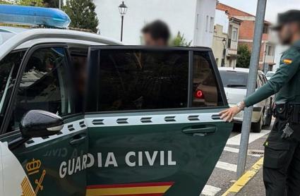 La Guardia Civil detiene a dos hombres por un robo cometido en Jerte