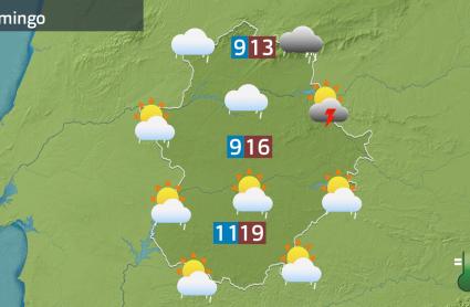 Mapa de previsión del 16 de noviembre
