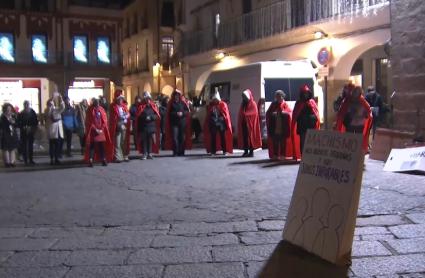 Manifestación en Plasencia por el 25N