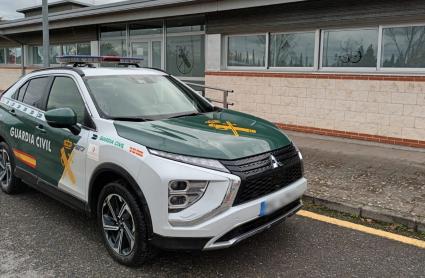 Vehículo de la Guardia Civil