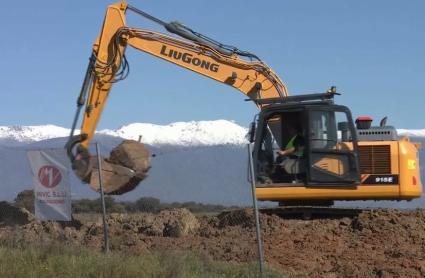 Movimientos de tierra en Expacio Navalmoral
