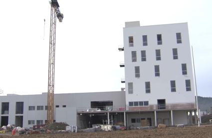 Obras en el futuro Centro Ibérico de la Energía en Cáceres