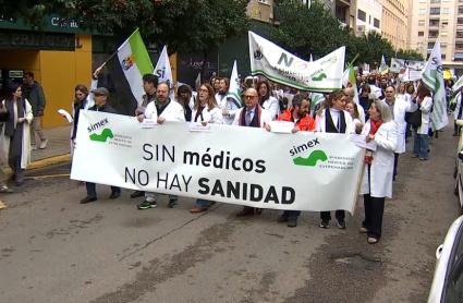 Huelga de médicos en diciembre de 2025