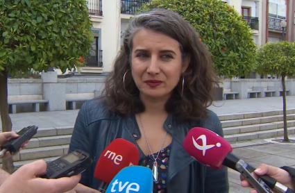 Irene de Miguel, portavoz de Unidas por Extremadura