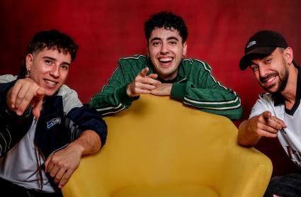 Los miembros del grupo musical Sanguijuelas del Guadiana 