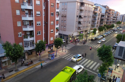 Imagen del despliegue policial en la zona