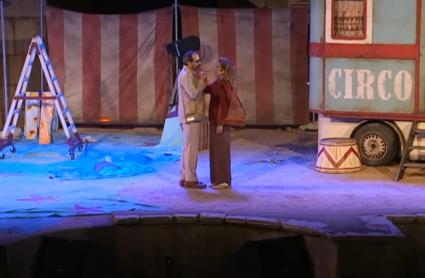 Escena de Anfitrión, nueva obra del Festival de Mérida