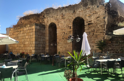 Imagen de la Torre Albarrana de Mérida adquirida por el Ayuntamiento