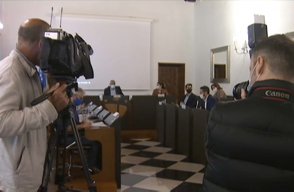 Reunión de hoy en la Diputación de Cáceres