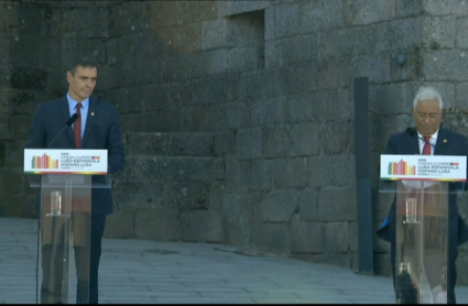 Sánchez y Costa en la cumbre de Guarda