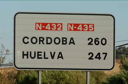 Accidente en la N432