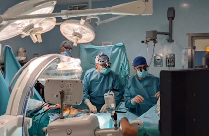 Operación pionera en Europa realizada en el hospital Universitario de Badajoz