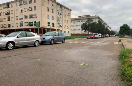 Lugar del atropello, en la Avenida Antonio Hernández Gil