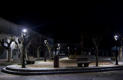 Frío y primeras nevadas en Extremadura