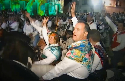 Fiesta de la 'Encamisá' de Navalvillar de Pela