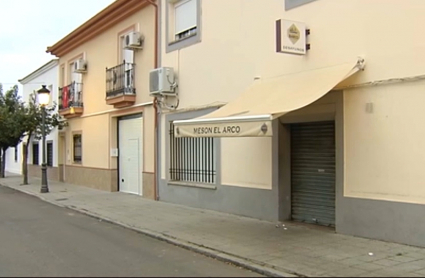 Calle de Pueblonuevo del Guadiana, esta mañana