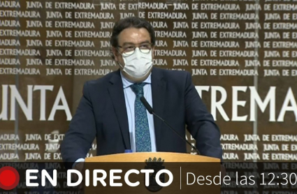 El consejero de Sanidad, José María Vergeles, comparecerá a las 12:30 en rueda de prensa.