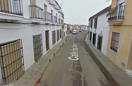 Calle Los Arcos de Oliva de Mérida