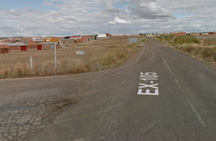 EX-105 en Villalba de los Barros