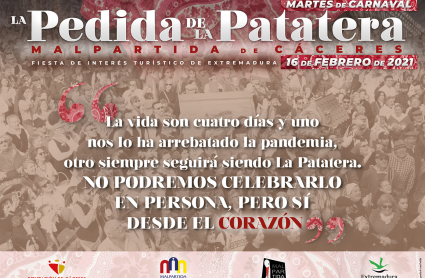 Cartel de la Pedida de la Patatera