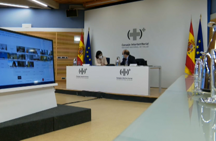 Imagen de una reunión del Consejo Interterritoral de Salud