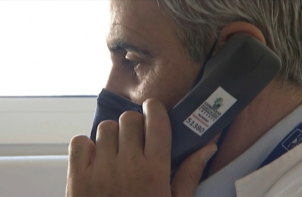 Llamada telefónica citando para la vacunación contra la covid