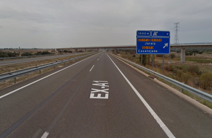 Autovía Ex-A1 en Casatejada