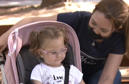 La pequeña Inma tiene el síndrome CDKL5