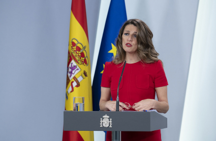 Yolanda Díaz, ministra de Trabajo y Empleo Social