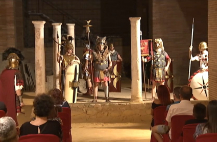 Noche europea de los museos en el museo nacional de arte romano de Mérida