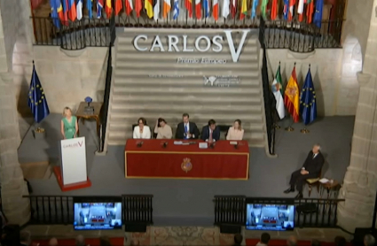 Ceremonio del Premio europeo Carlos V en el Monasterio de Yuste