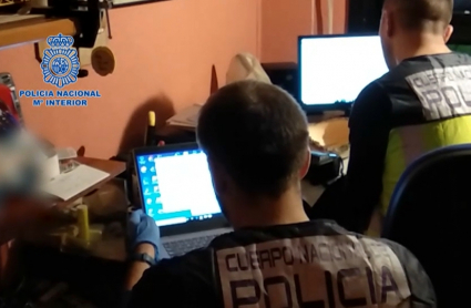 Pornografía infantil. Policía Nacional
