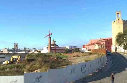 Obras en El Campillo, Badajoz