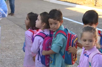 Alumnos de Educación Infantil