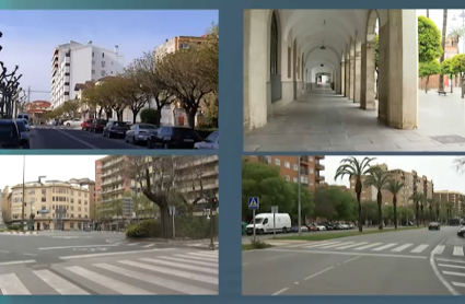 Ciudades extremeñas durante el confinamiento