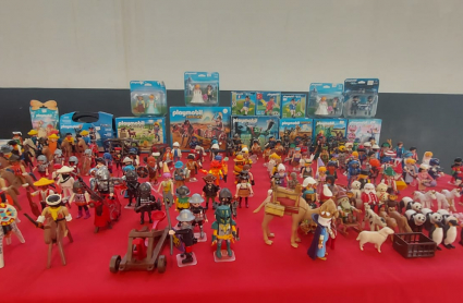 Colección de Playmóbil en la Feria de Coleccionismo