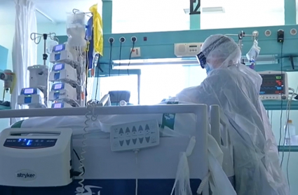 Atención a pacientes covid en el Hospital San Pedro de Alcántara de Cáceres